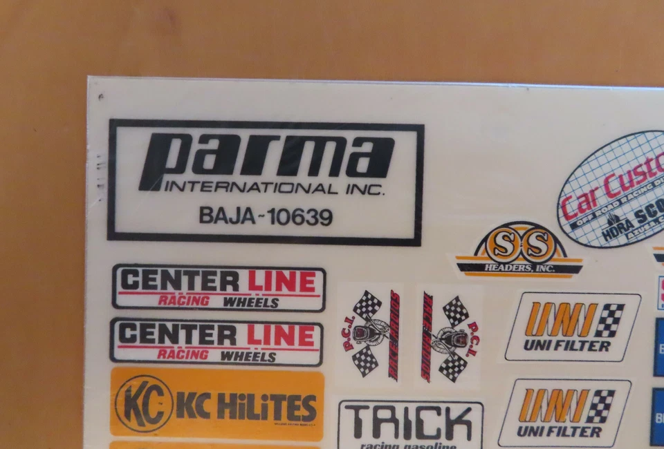parma RC Decal Baja International no.10639 Original NEW NIB 1999 - Bild 2 von 2