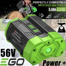 NEW For EGO 56V BA2800T 56-Volt 5.0Ah Lithium Battery with Fuel Gauge 5Ah POWER+