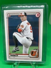 2020 Bowman Draft #BD-117 Carter Baumler 1st Prospect Baltimore Orioles