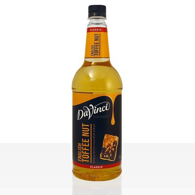 Da Vinci Gourmet Flavour Sirup English Toffee Nut 1000ml Kaffeesirup