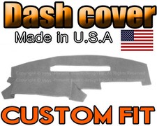 Fits 1992-1994 Gmc Yukon Dash Cover Mat Dashboard Pad  Light Grey