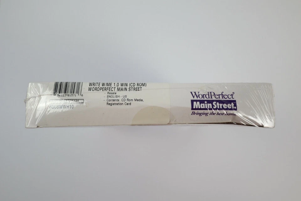 VTG 1994 WordPerfect Main Street Write with Me Creativity and Publishing SEALED - Image 4 of 4