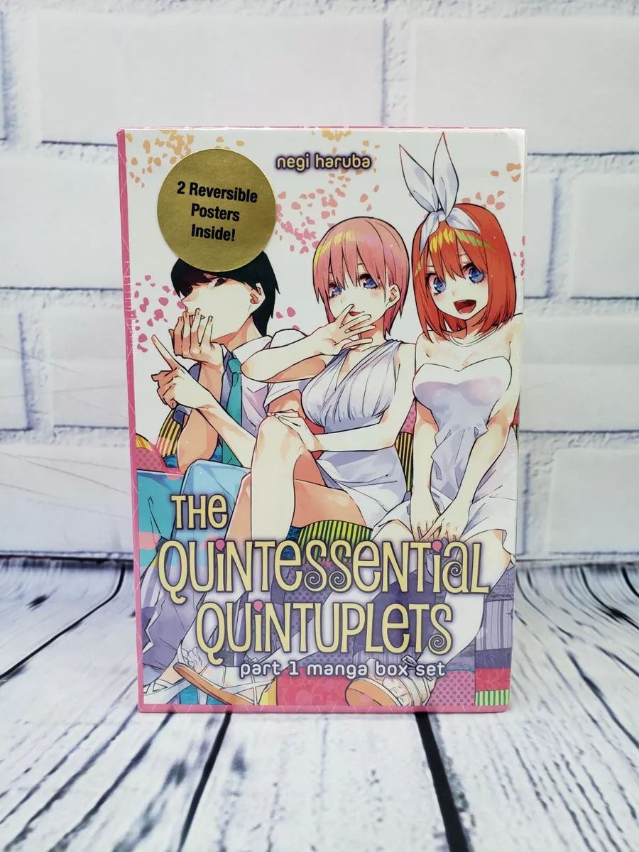 The Quintessential Quintuplets Part 1 Manga Box Set by Negi Haruba