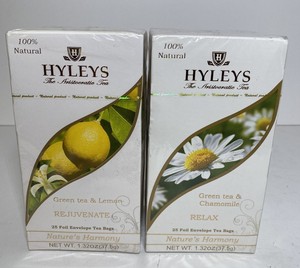 Чай Hyleys Гармония природы зеленый с ромашкой пак 25x1.5г тв/уп (4791045007081)