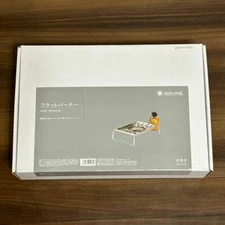 Snow Peak Flat Burner Silver GS-450R Outdoor Gas cylinder not included Japan