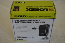NEW LOREX LNC204 WIRELESS/WIRED HD DUAL LENS NETWORK LIVE PING CAMERA
