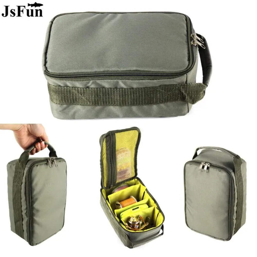 Oxford Fishing Tackle Bag Large Capacity Portable Fishing Reel Lure Hook Gear St