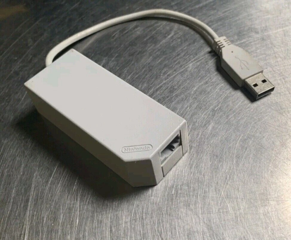 Official Nintendo Wii/Wii U/Switch LAN Internet Adapter USB to Ethernet RVL-015