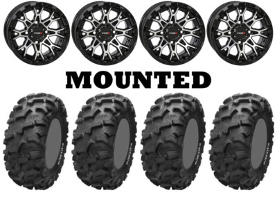 Kit 4 ITP Blackwater Evolution 28x10-14/28x11-14 on System 3 ST-6 Machined FXT