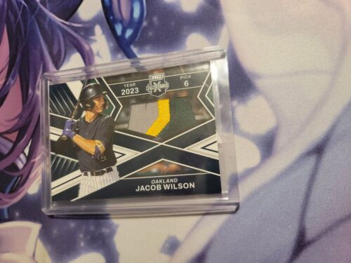 2023 Elite Extra First Round Blue Jacob Wilson 3 CLR Patch Relic 7/7 eBay 1/1 RC