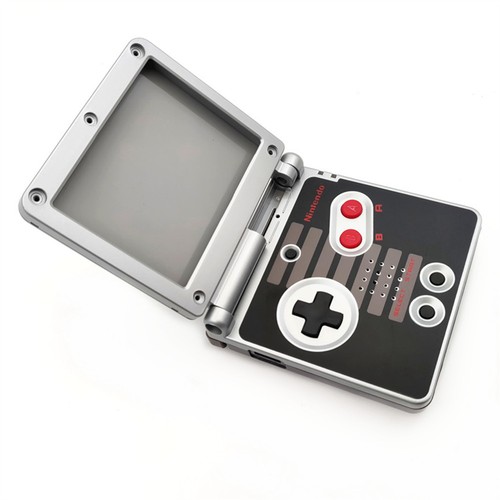 NES Version Shell Housing Case And Red Lens For Nintendo Game Boy Advance SP - Picture 6 of 6