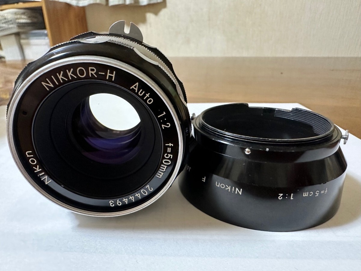 【美品】Nikon NIKKOR-H Auto 50mm f2 Nikon 50mm f/2 Review