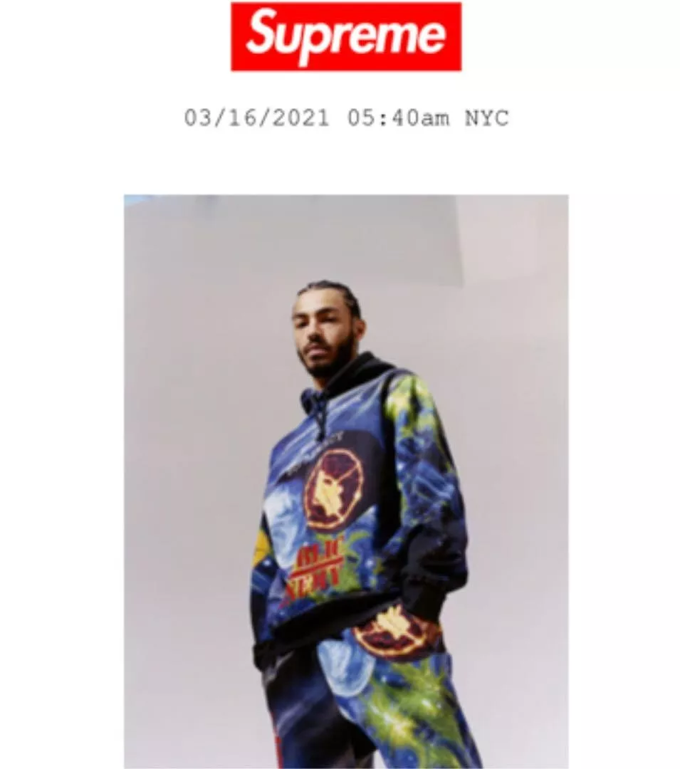 Supreme x Undercover x Public Enemy Fear of Black Planet Pullover
