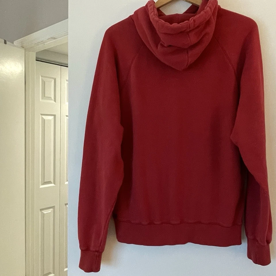 Sudadera con capucha gruesa roja Minnesota talla mediana para hombre Foto 2 de 4