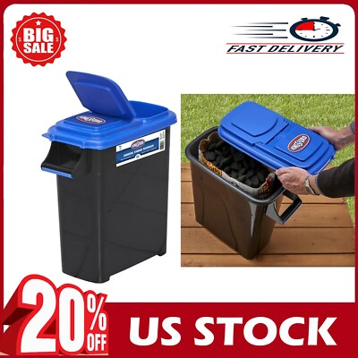 Kingsford Charcoal Storage Dispenser Gal Holds up to 24 lb of