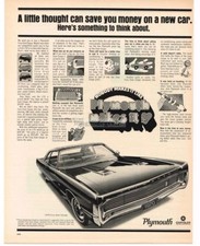 1970 Plymouth Fury Gran Coupe Nobody Makes It Like Plymouth Vintage Ad