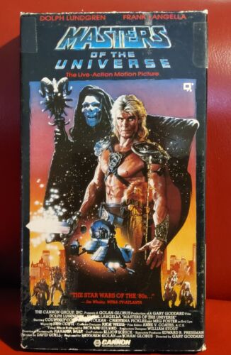 Masters Of The Universe VHS (1987) 1995 Release MOTU Dolph He-Man Movie - Picture 1 of 4