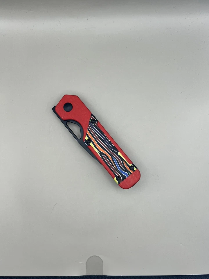 Cuchillo de Bolsillo Kizer Mini Militaw, Cuchillo Plegable Hoja de Acero Nitro V 2.82" V3634SA2 Foto 3 de 4