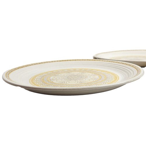 Franciscan Hacienda Gold Dinner Plates 10 3/4" Set of Four More Items Available - Picture 8 of 11