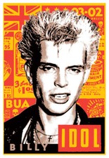 Scrojo Billy Idol Belly Up Aspen Colorado 3/2/2024 Poster BillyIdol_2403