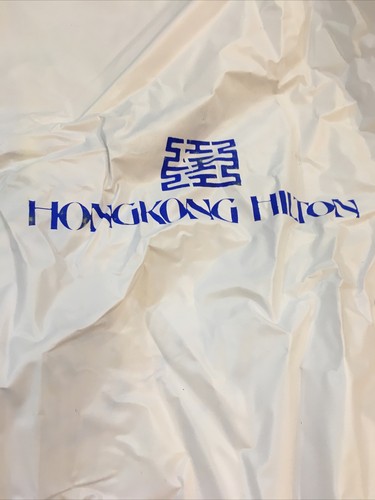 VTG Hilton International Hotel Hong Kong Travel Garment Suit Laundry Bag - Picture 4 of 9