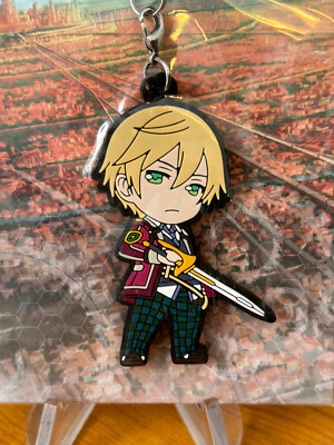 Trails of Cold Steel 1 Jusis Albarea Rubber Strap Keychain Kiseki Nihon Falcom