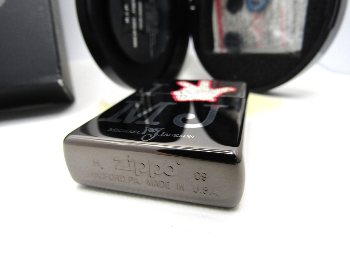 MJ Michael Jackson RIP Double Sides Limited 1113/2009 ZIPPO