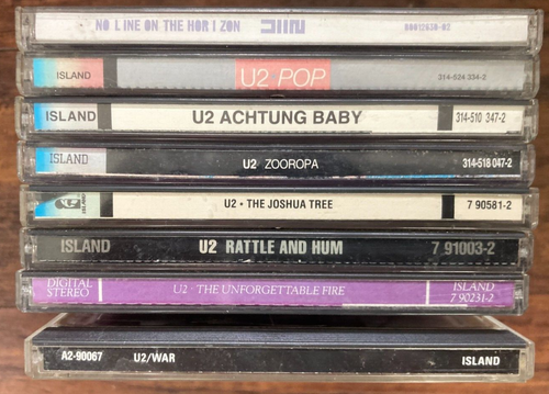 INSTANT U2 COLLECTION of 8 CDs "WAR" - "POP" plus one more. CDs are VG/EX - Imagen 4 de 4