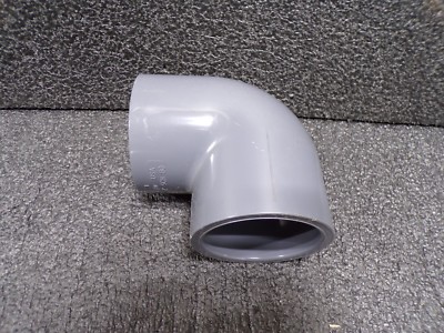 GF PIPING SYSTEMS PVC Elbow, 90°, Socket x Socket, 2-1/2'' Pipe Size