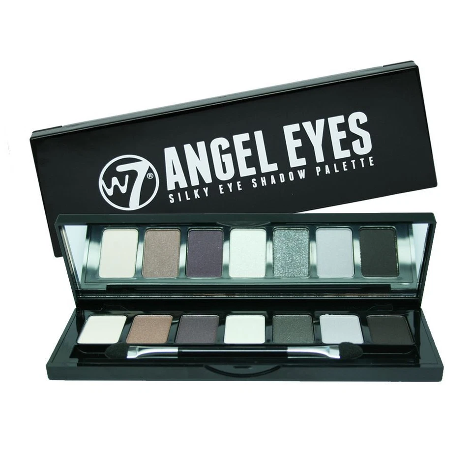 W7 Angel Eyes 7 Silky Eye Shadow Palette Jet Set - Imagem 2 de 3