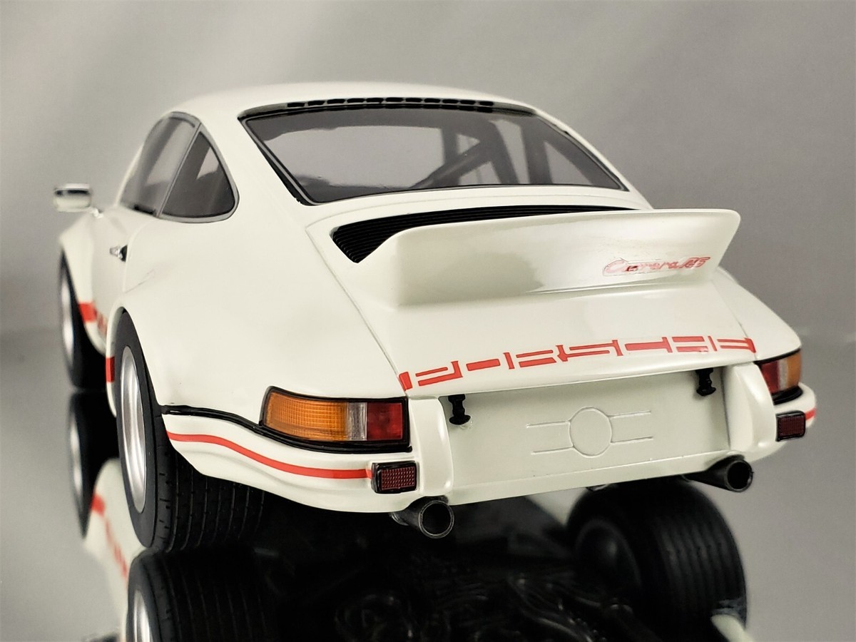 【GT SPIRIT】USモデル限定Porsche 911 RSRDaytona GT Spirit Porsche 911 Carrera 2.8L RSR 1973 White Red M491