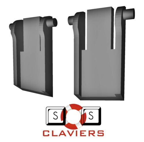 Pieds de remplacement pour clavier Logitech G15 / Logitech G15s - Photo 3/10
