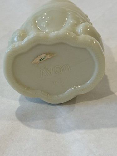 Vintage Avon Enchanted Frog Moonwind Cream Sachet jar vintage used - Picture 14 of 16