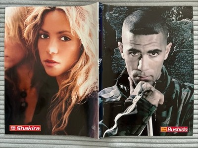 Shakira & Bushido A4 Poster Silbermond A3 Poster