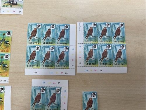 Lesotho Birds On Stamps 1982 Sets J290 - Picture 13 of 14