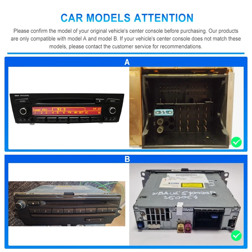 Radio GPS + Cámara Estéreo Coche Para BMW Serie 1 128 i 135 i 9" Android 15 Foto 2 de 4
