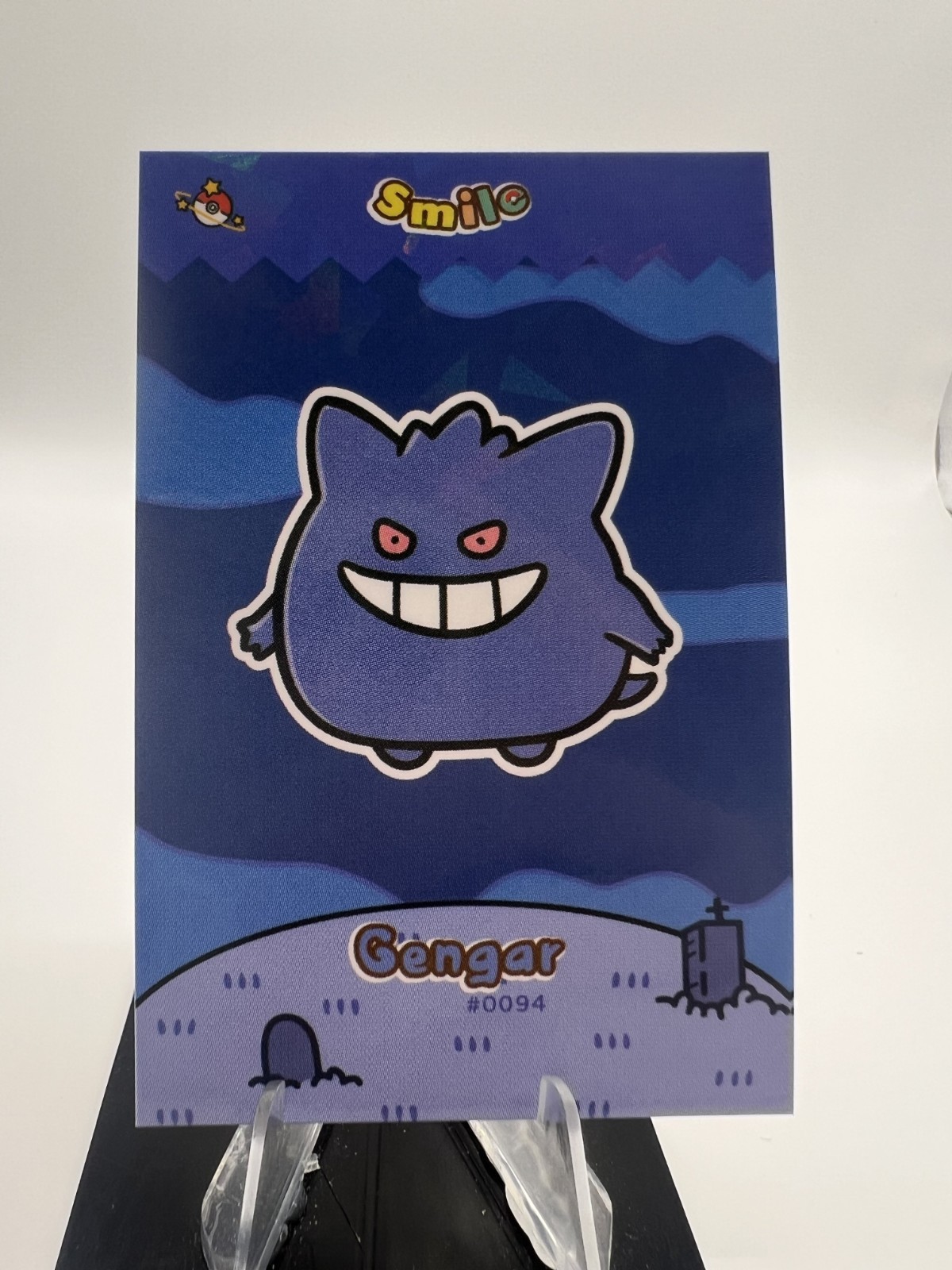 Gengar #94 - Cracked Ice Holo - Smile Card Database- Pokemon
