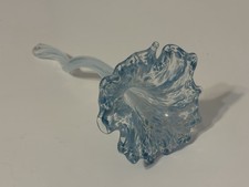 Hand Blown Opalescent Lily Art Glass Flower 8