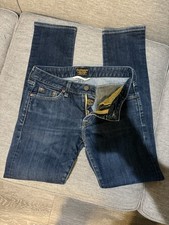 Civilianaire Jeans Womens 25 Japanese Selvedge Denim Slim Skinny Straight Indigo