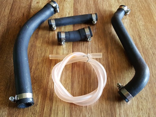 2016 - 2017 Yamaha YZ450F Radiator Hoses and Hose Clamps OEM YZF 450 YZ - Picture 5 of 5