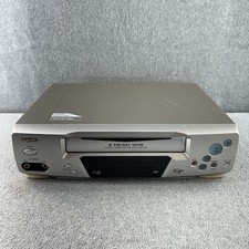 Sanyo VWM-390 VCR Player VHS Recorder 4 Head HiFi Tested Working No Remote