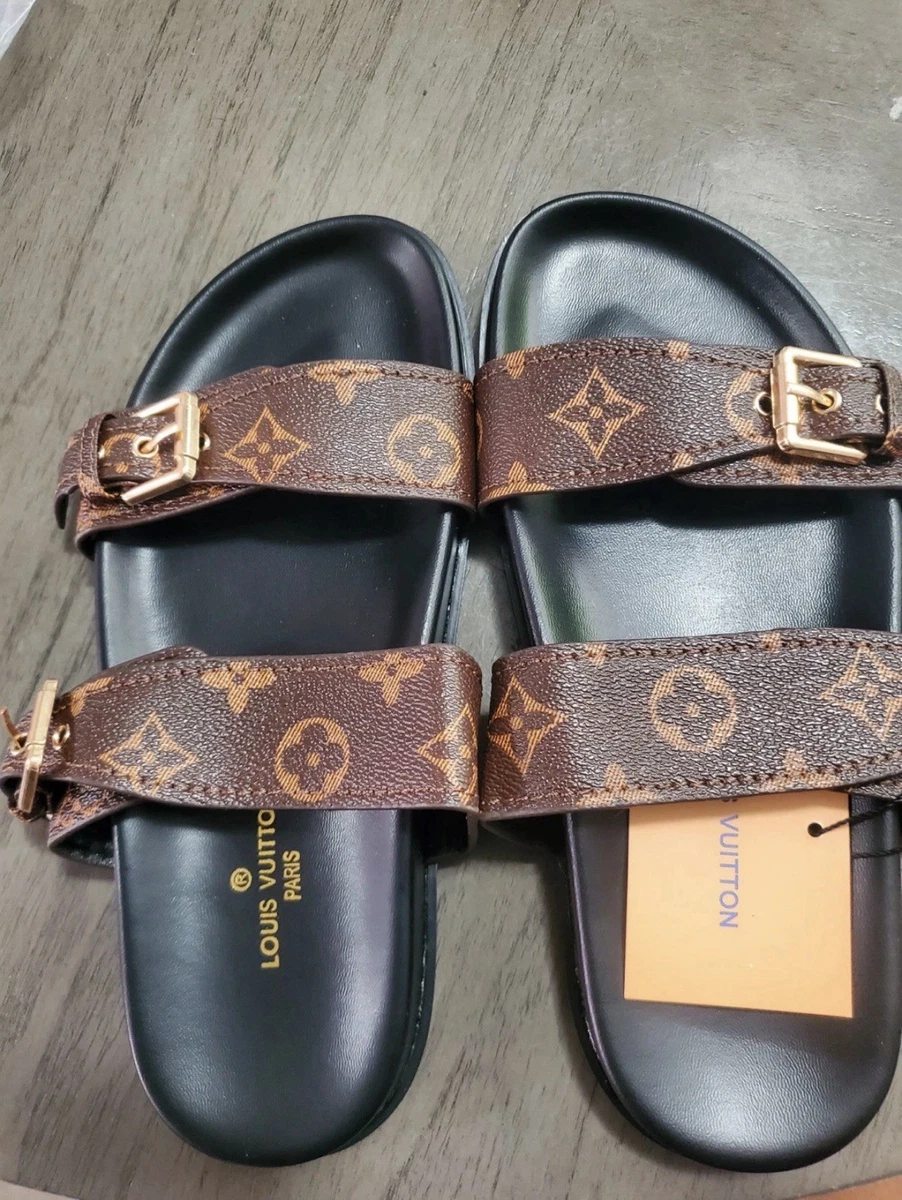 Louis Vuitton Slide Sandals for Women for sale | eBay