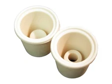 Small Universal Carboy Bung-1 Solid, 1 Drilled
