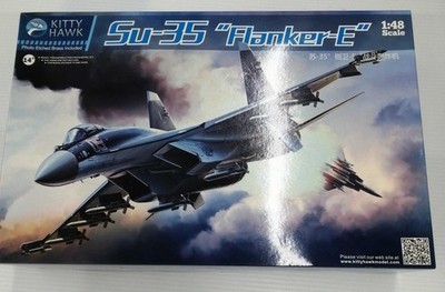 KITTY HAWK SU-35 FLANKER-E 1/48 scale Plastic Model