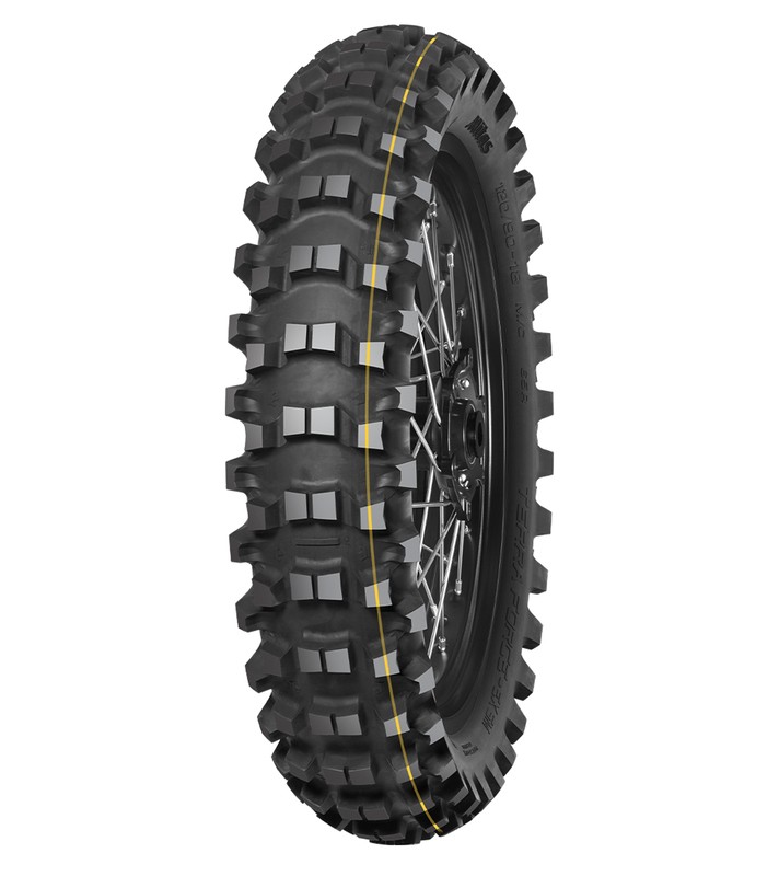 Pneu MITAS TERRA FORCE-EX XT 120/90-18 黄条硬质硬胎