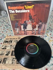 THE OUTSIDERS Happening-Live 1967 Capitol LP ST-2745 EXC-/EXC w/sleeve