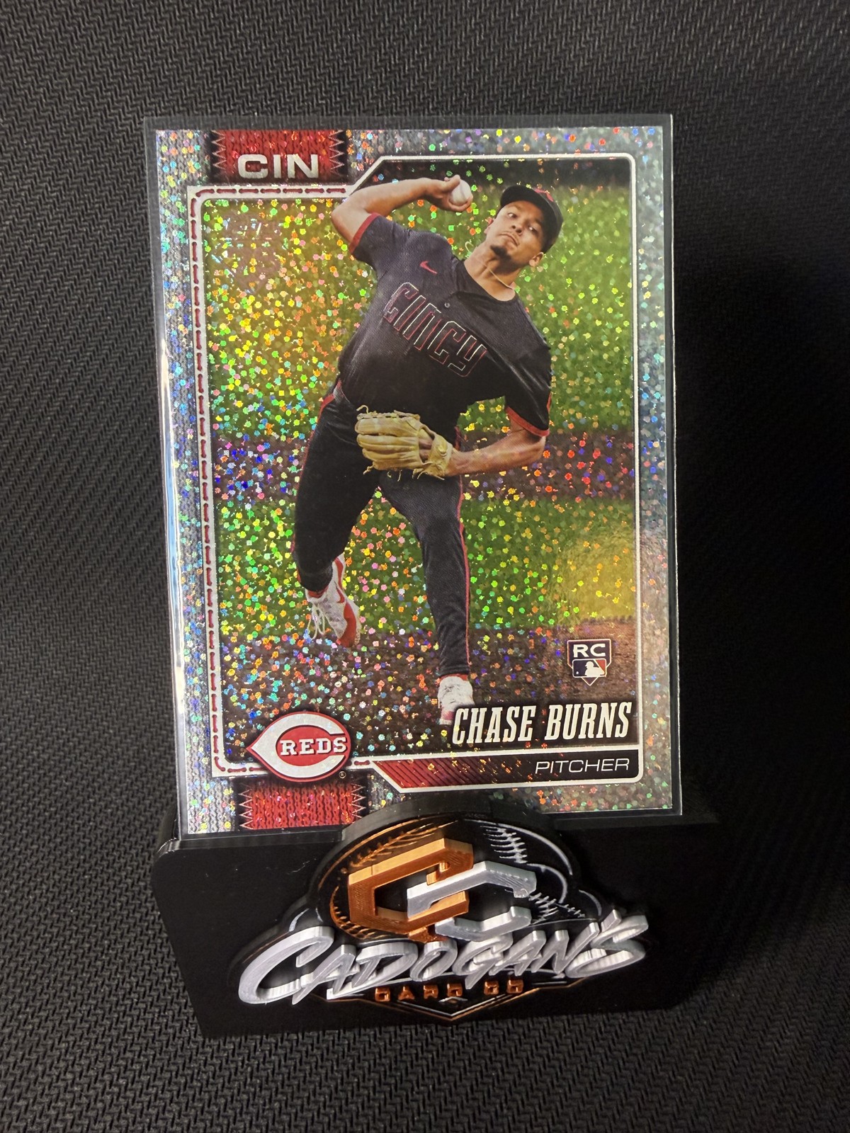 2026 Topps Series 1 - Chase Burns #312 Sandglitter (RC)