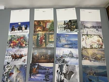 Leanin Tree Christmas Holiday Cards 32 Assortment Animals Scenic No Envelopes