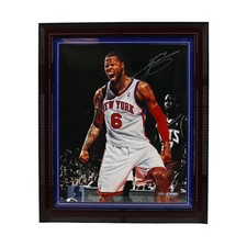 Tyson Chandler New York Knicks Autographed Signed Framed 16x20 (Steiner COA)