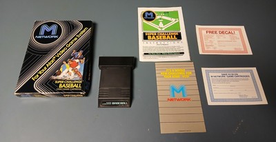 Atari 2600 Super Challenge Baseball Complete In Box (CIB) With Box And Manual